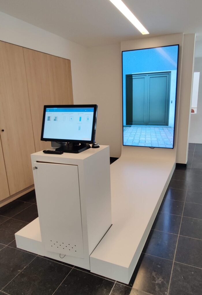 Belisol showroom deurenconfigurator Toster