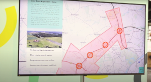 visualisatie van de Ring rond Brussel Toster Light